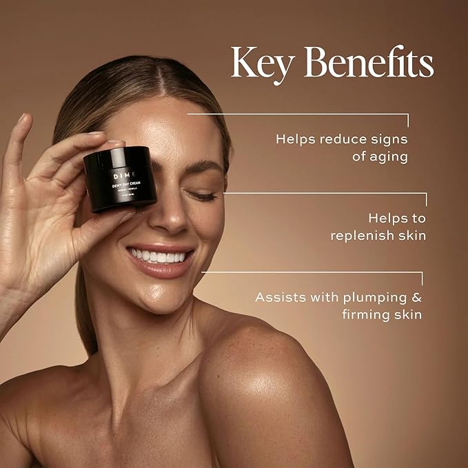 Dime Beauty Moisturizing Set - Dewy Day Cream + Restorative Night Cream (1.7 oz Each)