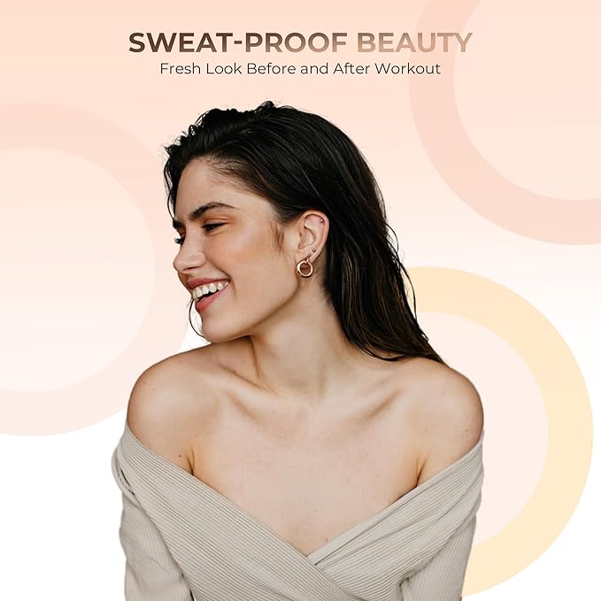 4pc Full Size Kit (Fair 2) Mineral Makeup Matte Translucent Loose Foundation + Kabuki Brush + Concealer + Finishing Setting Powder + Bare Face Full Coverage SPF 30 All Skin Types Waterproof