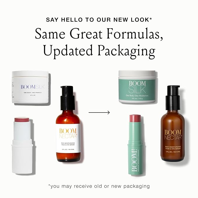 Boomstick Rose Nude ® All-in-One Cream Blush for Cheeks, Eyes & Lips, Long-Wearing, Blendable Makeup Blush Stick for Mature Skin, Cruelty-Free Lip Cheek Tint with Skincare Benefits