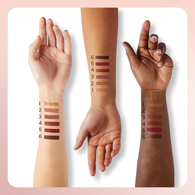 Noerrors 3Pcs Nude Light Brown Rose Lip Liner and Lipstick Set for Women Crayon Combo Matte 24 Hour Lip Liner Pencil Set Long Lasting 24 labial mate 24 horas originales Flawless Gradual Ombre Effect