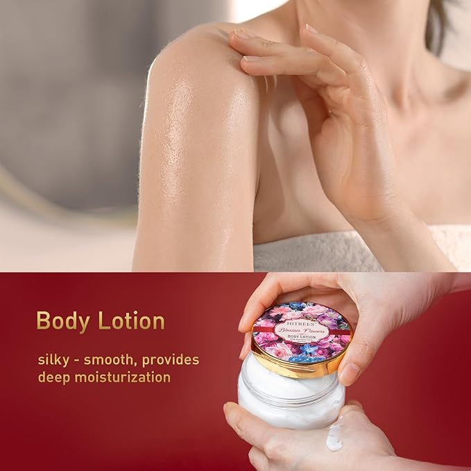 Gifts For Women Gift Basket for Women– 9 Piece Set of ROSE JASMINE Home Spa Set, Spa Gift Basket, Friendship Gifts, Shower Care Set - Bath Pampering Package, Bath Gift Set for Her, Mom, Mothers Day