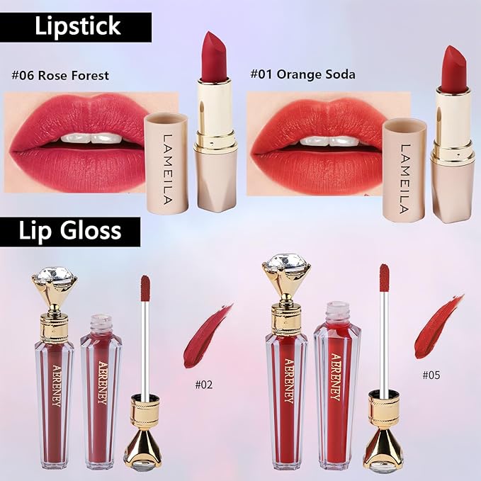 All in One Makeup Kit for Teen Girls - 2X16 Colors Eyeshadow, Liquid Foundation, Eyeliner Pencils, Contouring Stick, Lip Gloss, Eyebrow Pencils & 8pcs Makeup Brushes (Pink)