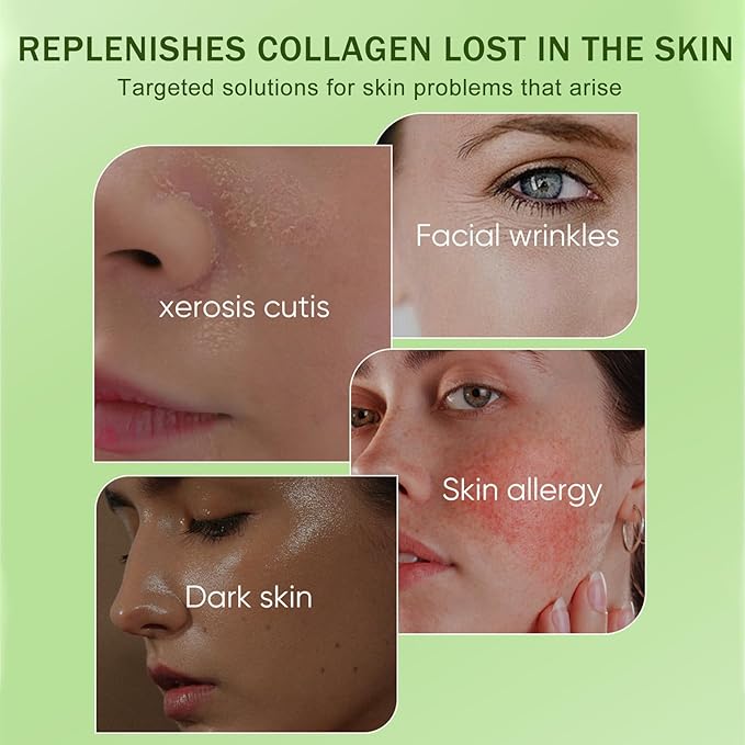 5PCS Avocado Skincare Set for Women, Facial Care Kit with Cleanser, Toner, Serum, Lotion & Cream – Moisturizing & Nourishing Skin Care Gifts for Teens & Women, Daily Hydrating Facial Set