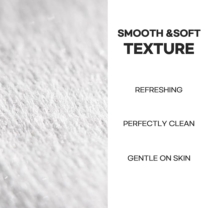 Epielle Makeup Remover Wipes, Remove Dirt, Oil, Waterproof Mascara, Gentle Daily Facial Cleanser Towelettes withVitamin C, Aloe Vera & Collagen, Vegan & Cruelty-Free, 30 Count (Pack of 6)