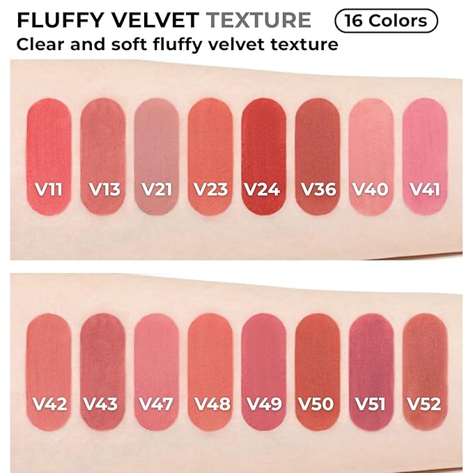 BBIA Last Velvet Tint NEW - Soft Creamy Matte Finish Lip Stain, Blur Effect & Velvety Texture, Long-Lasting, High Pigment, Non-Drying, Vegan, Korean Lip Makeup (V23 ROMANTIC NOTE, Pack of 1)