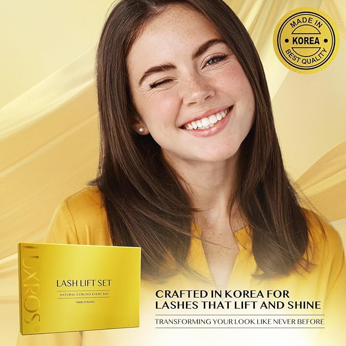 AYASAL Lash Lift Kit for Eyelash Perm: Advanced Korean Thio-Free Keratin Formula for Long-Lasting Curl – Gentle Lash Lifting Set for Home or Professional Use – Also Great for Brow Lamination