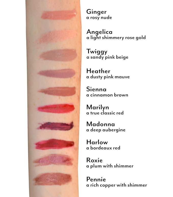 Mommy Makeup Stay Put Matte Lip Cream - Kiss-proof, Transfer-proof, Waterproof, Long Lasting Lipstick - Non-Drying Formula Infused with Vitamin E (Sienna)