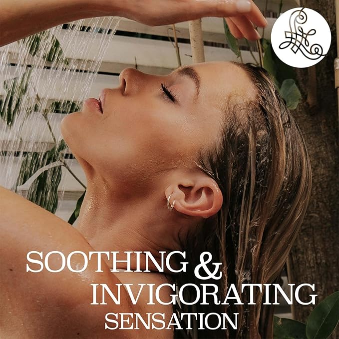 Luseta Rosemary Mint Strengthening Shampoo and Conditioner Set Nourish & Smooth Damaged Hair Thickening Shampoo for Thinning Hair,Add Shine for All Hair Types, for Men and Women 33.8oz×2