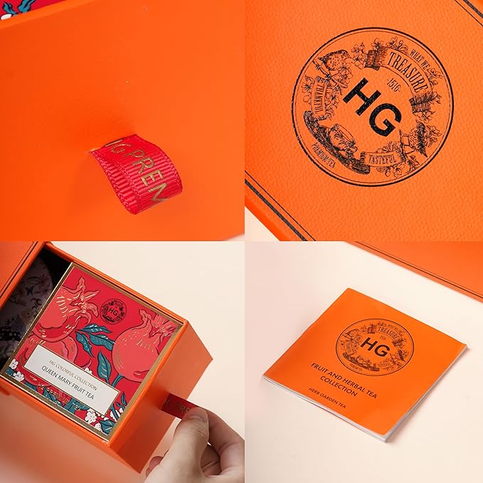 Snow Pear & Hawthorn Fruit Tea Gift Set – Caffeine-Free Herbal Infusion with Rock Sugar | 20 Sachets | Natural Immune & Digestion Support | Refreshing Daily Wellness Tea | Holiday Gift Box for Women & Parents