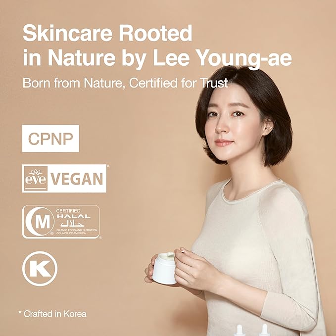 KREME' PLUS – Organic Korean Daily Night Face Cream with Vitamin C for Sensitive Skin, Hydrating & Nourishing, Fine Line Care, Radiant & Even Skin Tone, Non-Toxic Skincare (2.82 fl oz / 80g)