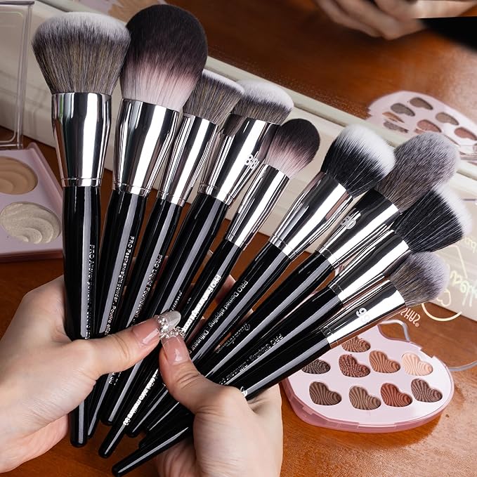 Bueart Design 36Pcs PRO Grade Makeup Brush Set with Super Holder,for discerning beauty enthusiasts&professionals Makeup Artist Crafted for your ultimate instrument for flawless,pro-grade artistry