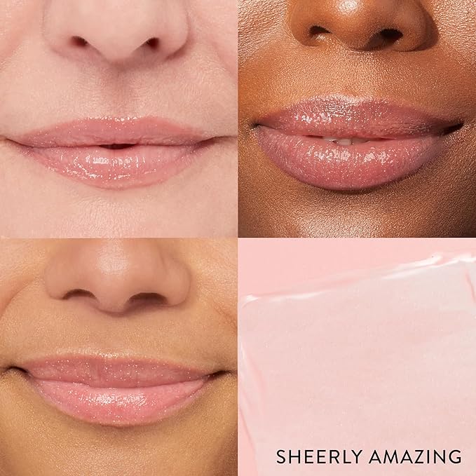 LAURA GELLER NEW YORK Jelly Balm Moisturizing Tinted Lip Balm Duo - In the Buff & Sheerly Amazing - Hydrating Vitamin E - Semi-Shine Finish