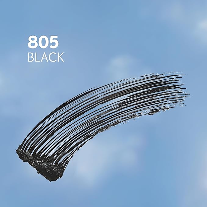 COVERGIRL Clump Crusher Mascara, 20X More Volume, Double Sided Brush, Long-Lasting Wear - 805 Black (Pack of 1)