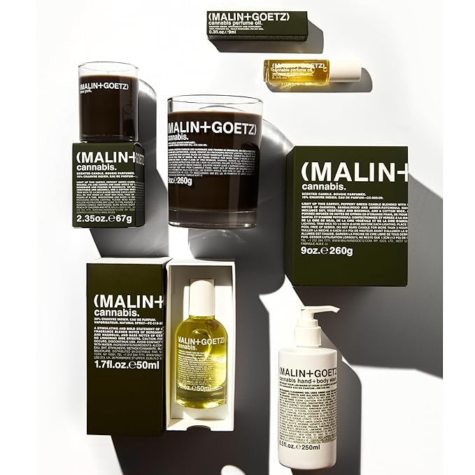 MALIN+GOETZ Cannabis Hand and Body Wash, White, 8.45 Fl Oz (Pack of 1)