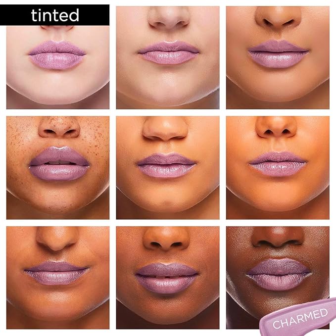 Pure Illumination Light-Up Lip Gloss with LED-Lit Applicator Brush + Side Mirror, Non-Sticky, Moisturizing Hydrating Lip Glosses with Lanolin, Jojoba Oil, & Vitamin E, Charmed