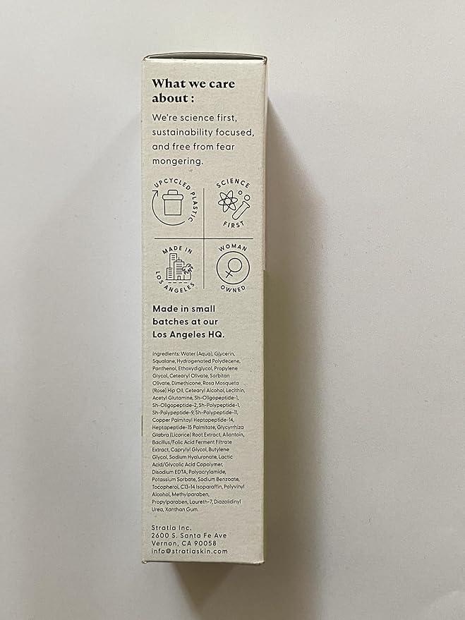 Stratia Lipid Gold & Interface Daily Moisturizer Bundle - Ceramide & Peptide Hydration Combo for Moisturizing and Strengthening the Skin Barrier, Suitable for All Skin Types, 1.7 oz Each