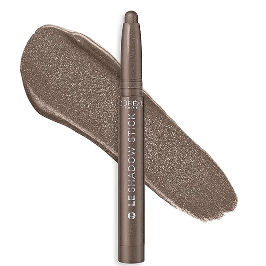 L'Oreal Paris Makeup Le Shadow Stick Eyeshadow, Blendable, Smudge-Resistant, Smokey Cream Eyeshadow, 250 Celestial Taupe