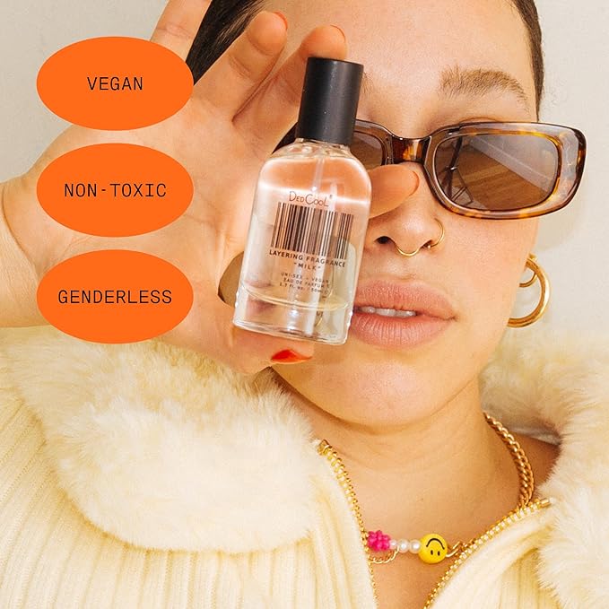 DedCool Eau de Parfum (Sunlit Blooms- 1.7 fl oz) with Notes of Orange Blossom, White Floral, Salty Vanilla, Perfume for Men & Women, Long Lasting, Luxury Fragrance, Non-Toxic, Vegan, Fragrance For All