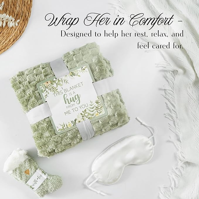 InnoBeta Self Care Gift Baskets for Women, Relaxation Gifts for Women, Useful Relaxing Gifts, Stress Relief Gifts for Her on Birthdays, Christmas