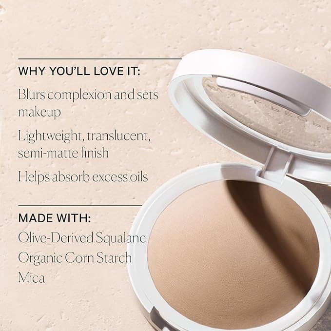Well People Superpowder Brightening Powder, Baked Setting Powder For a Luminous Complexion, Blurs Imperfections & Smoothes Skin, Vegan & Cruelty-free, Petal