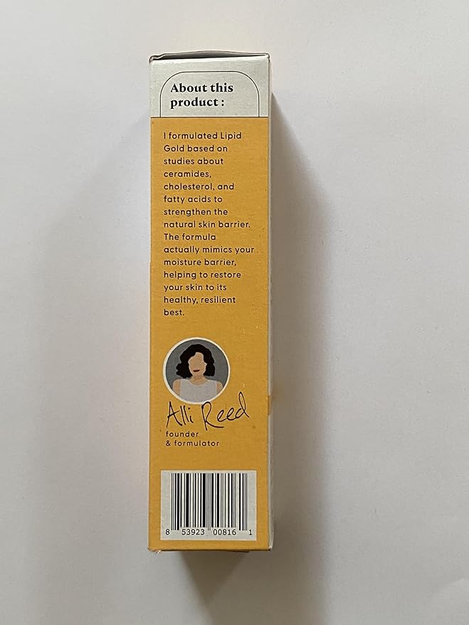 Stratia Lipid Gold & Interface Daily Moisturizer Bundle - Ceramide & Peptide Hydration Combo for Moisturizing and Strengthening the Skin Barrier, Suitable for All Skin Types, 1.7 oz Each