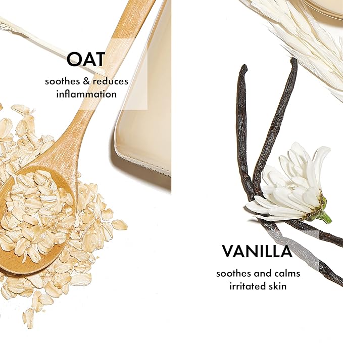 ESW Beauty Vanilla Oat Milk - Nourishing Plant-Based Milk Face Mask (6-Pack) - Calming with Vanilla & Oat for Sensitive & Rosacea-Prone Skin - Relieves & Balances