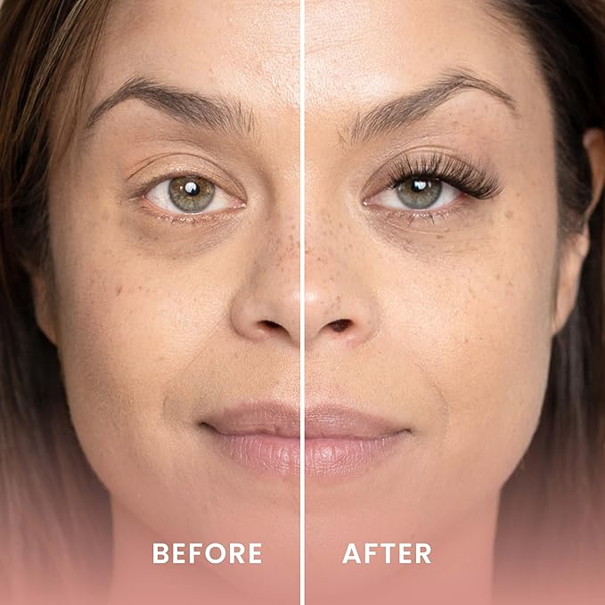 FlutterHabit The Wink Lashes, DIY Lash Extensions [Up to 10 Day Wear], Mid-Length & Wispy Doll Eyed Cluster Lashes, Salon Quality Eyelashes Extensions, Natural Lashes, No Lash Glue Included