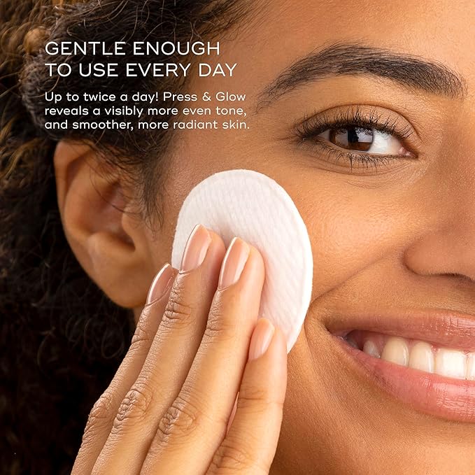 Medik8 Press and Glow Daily Exfoliating PHA Tonic with Enzyme Activator - Polyhydroxy Acid Face Toner - Gentle and Cleansing Face Tonic - 6.7 oz