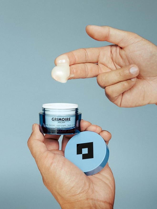 Nightmare Away Overnight Hydrating Face Cream with Lavandula Extract, Shea Butter & Micro Super Greens. Anti-Aging & Calming Moisturizer for All Skin Types.