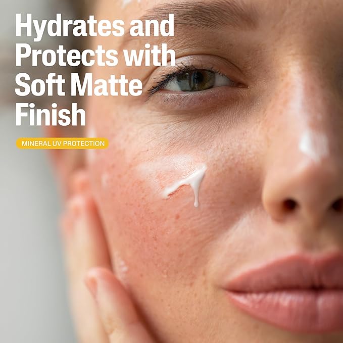 Cetaphil Sheer Mineral Liquid Sunscreen for Face, 100% Mineral UVA/UVB Filters, Zinc Oxide Broad Spectrum SPF 50 Formulated for Sensitive Skin, Unscented, 1.7 Fl Oz