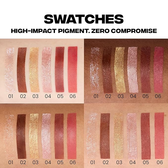 Sacheu Liquid Eyeshadow STAY-N Longwear Eye Makeup — Buildable Highly Pigmented & Blendable Eye Shadow Cream in Matte & Shimmer Finishes, Sp-ICE