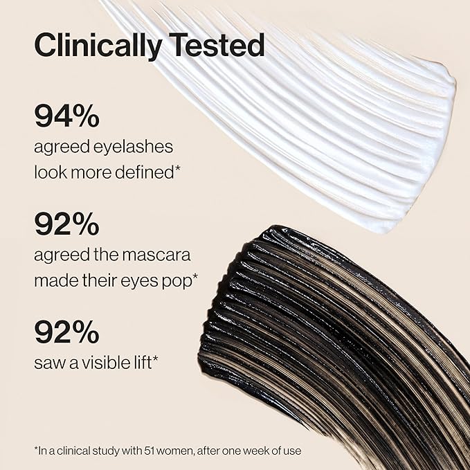 Honest Beauty 2-in-1 Extreme Length Clean Mascara + Lash Primer | Lengthening + Volumizing | Cruelty Free + Safe for Sensitive Eyes | Black, .27 fl oz