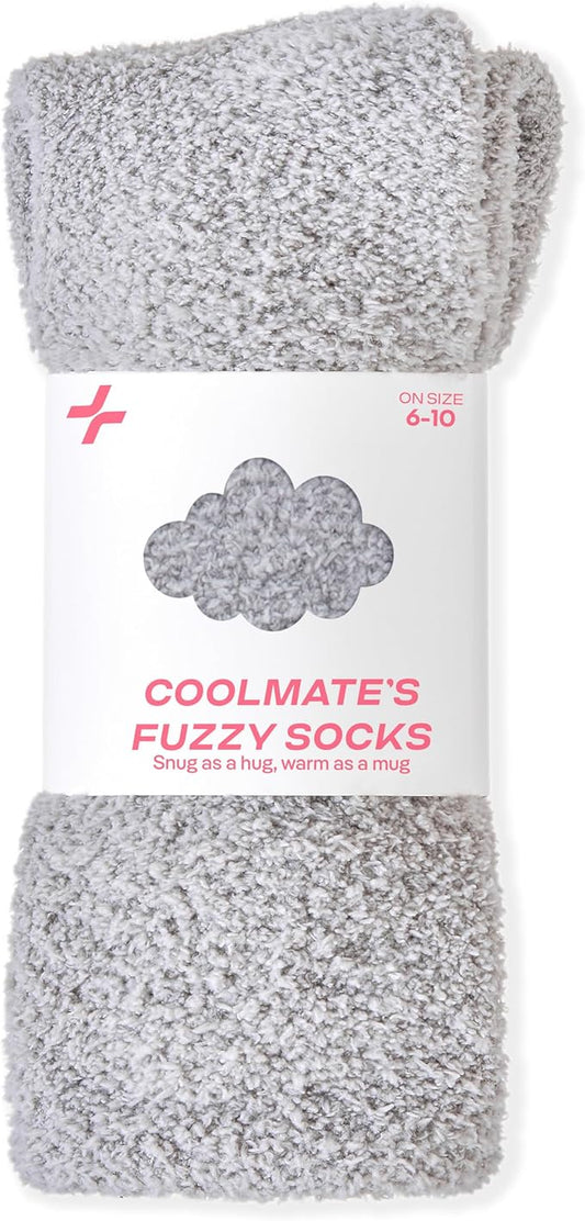 CoolMate GLOBAL Fuzzy Socks for Women Gift Box, Cozy, Soft, Comfy & Cloud-Like Socks, Plush, Durable for Spa, Home