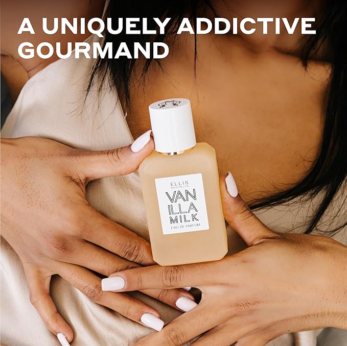 Ellis Brooklyn Vanilla Milk Eau de Parfum, Mini Dabber – Gourmand Creamy Milk, Bourbon Vanilla & Sandalwood, Perfume for Women – Vegan, Cruelty-Free Paraben-Free, Made in the USA, 7.5ml / 0.25 Fl Oz