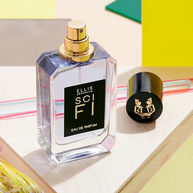Ellis Brooklyn SCI FI Eau de Parfum – Gourmand Women's Perfume with Bergamot, Green Tea, Vanilla & Citrus, Sustainable Perfume for Women, Clean, Vegan, Cruelty-Free Fragrance, 50ml / 1.7oz