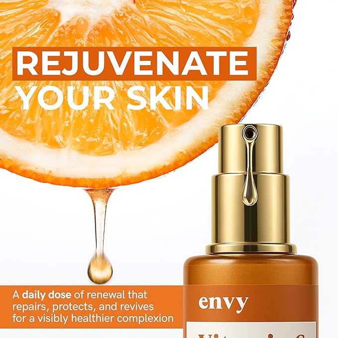 Envy Facial Serums (Vitamin C & Vitamin E)