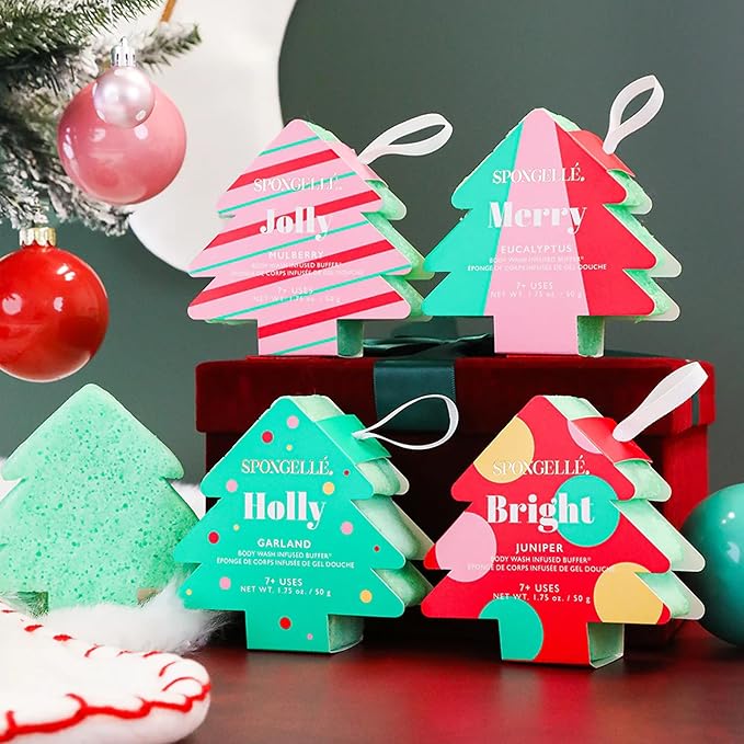 Spongelle Holiday Tree Assorted Pack