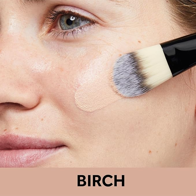 No7 Protect & Perfect Advanced All In One Foundation - Birch - Age Defying Foundation Makeup with SPF 50 - Makeup Base Cream Helps to Reduces Redness & Blurs Visible Pores (30ml)