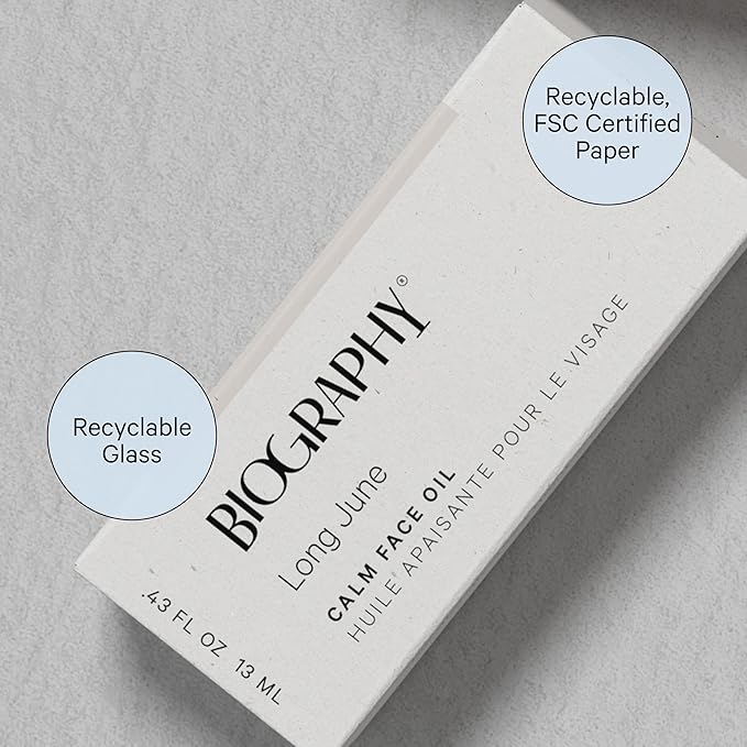 Face Oil Quieting Skincare Beauty Treatment, 13ml. Anti-Aging Vitamin E, Moisturizing Primrose, Soothing Calendula. All Skin Types. Organic Vegan Facial Oil for Women Face Skincare Moisturizer