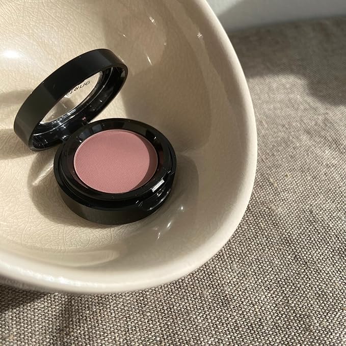 Eyeshadow for Sensitive Eyes, Eyeshadow with Long Durability, Allergy Certified, Fragrance-Free and Vegan Eye Make-Up, Hypoallergenic Make-Up (414 Light Rose)