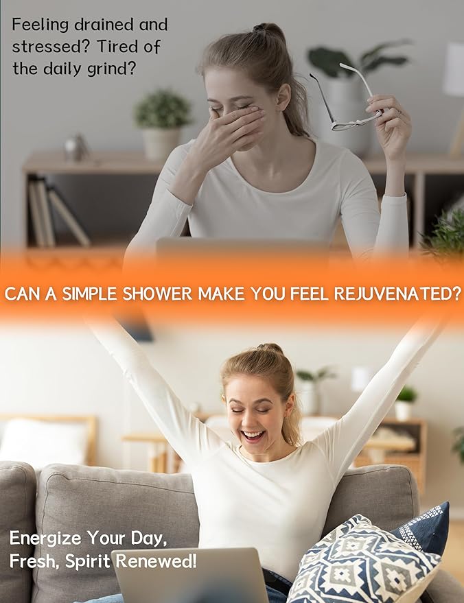 Shower Steamers Aromatherapy 15 Pack, Tangerin & Lemon Shower Bombs with Natural Essential Oils, Relaxation & Birthday Gifts for Women and Men, Stress Relief & Self Care Gifts, Shower Tablets