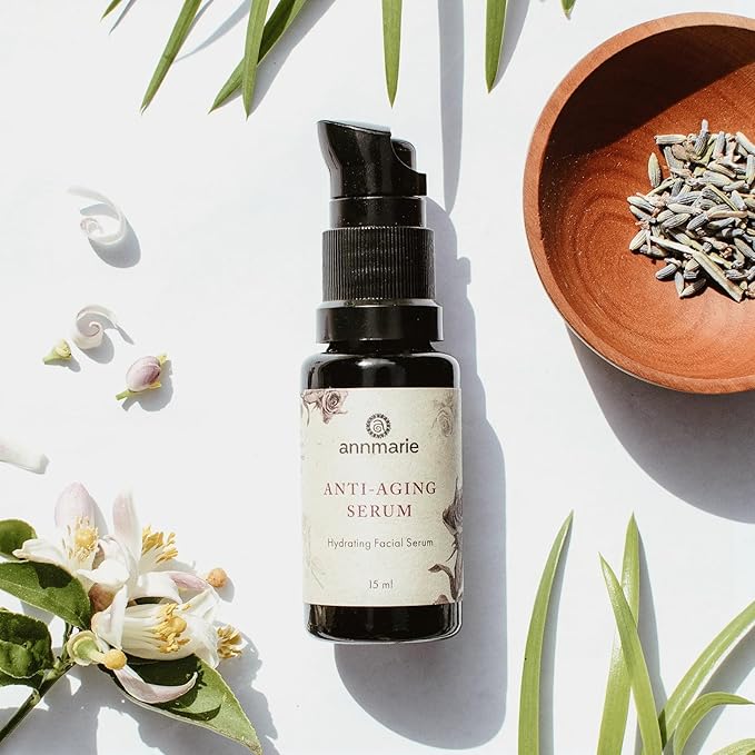 Annmarie Skin Care Anti-Aging - Aloe-Vera Based Serum with Hyaluronic Acid & Herbal Extracts. Hydrating & Firming Serum for Dry Skin, Fine Lines & Wrinkles, For All Skin Types (30ml, 1.0 fl oz)