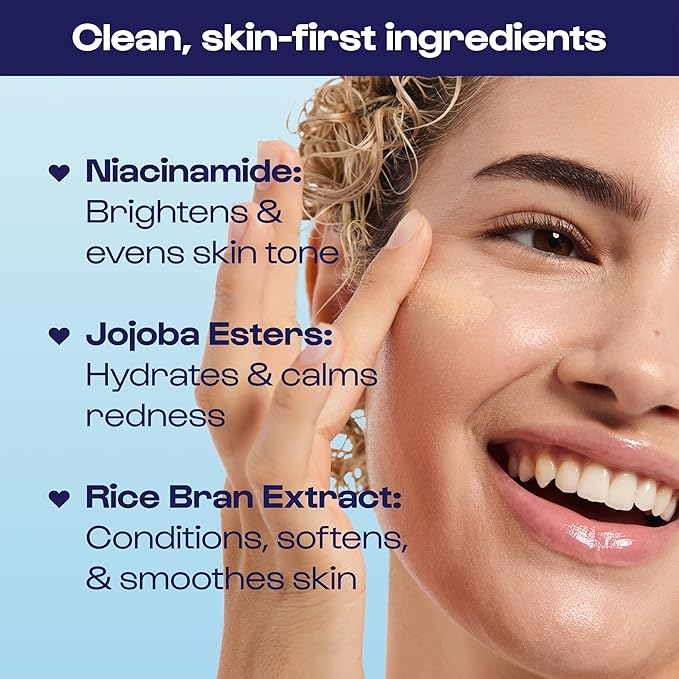 Alleyoop Sunsational Tinted Moisturizer SPF 50 for Face Broad Spectrum – 100% Mineral Face Sunscreen with Jojoba, Hydrating & Soothing Tinted Sunscreen, Vegan & Cruelty-Free (Glisten)