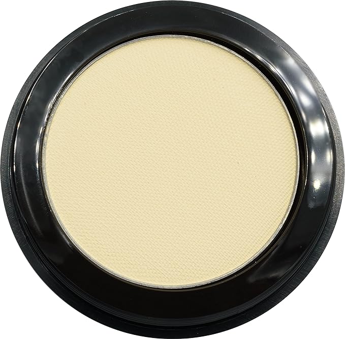 Banana Creme Matte Yellow Gold Opaque Beige Pressed Powder Single Vegan Eyeshadow; Talc, Paraben & Cruelty Free