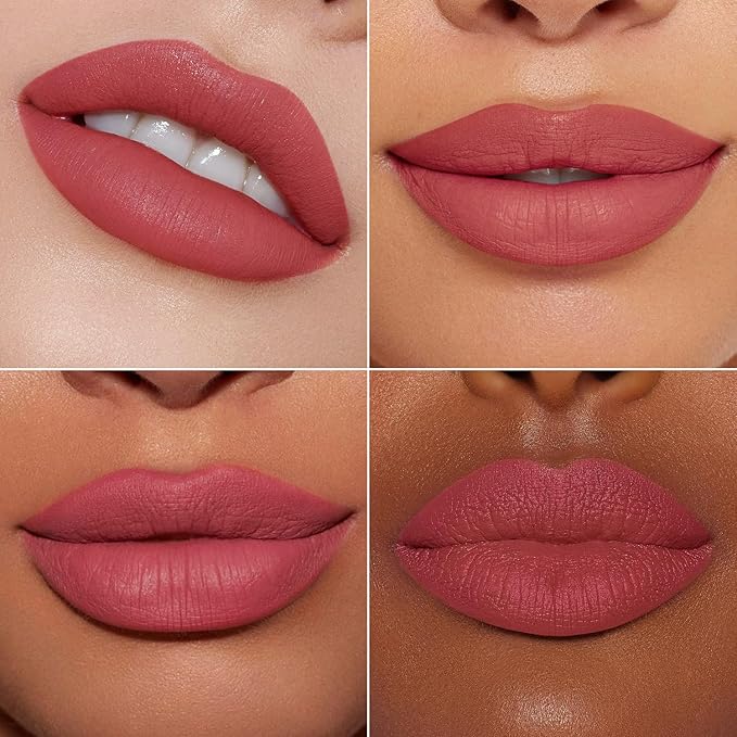 MAKI YIKA Red Lipstick for Women Color Stay Long Lasting Lipsticks, No Smudge Matte Liquid Lipstick Transferproof Cruelty-Free Lip Color | Rosey Nude