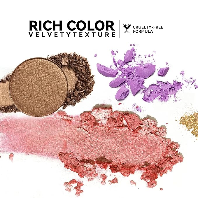 Blue Eyeshadow Palette for Women Blue Eye Shadow 9 Color Matte Shimmer Glitter Eye Makeup Palette Long Lasting Pigmented Eyes Makeup-9Blue