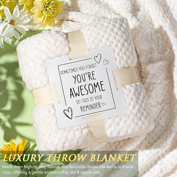 Birthday Gifts for Women Self Care Get Well Soon Gift Baskets, Spa Care Package Thinking of You Gift Set, Sympathy Inspirational Sunflower Christmas Gifts for Women Mom Her Best Friends Sister Wife