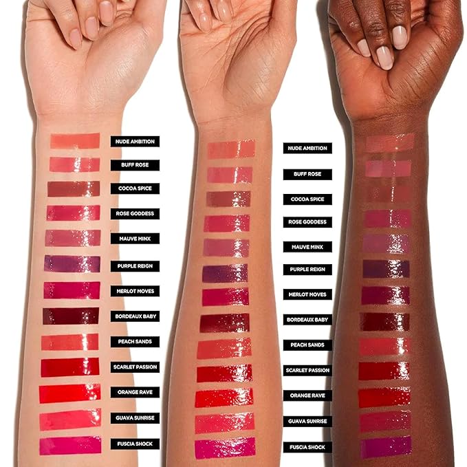 Deck of Scarlet Threeway Solid Lip Oil, Vegan Formula With Hyaluronic Acid and Hydrating Oil Blend, Glossy Finish - Pink Provocateur