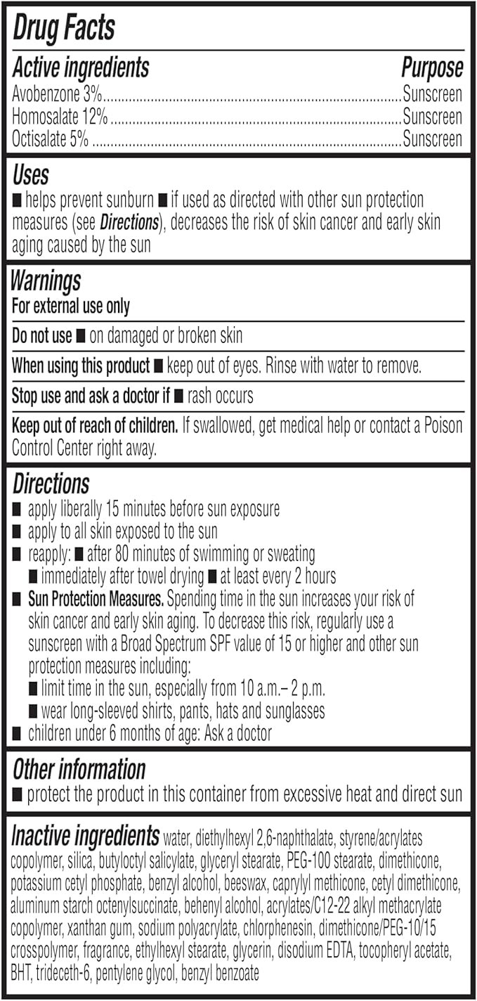 Amazon Basics Sheer Facial Sunscreen SPF 55, UVA/UVB Protection, Lightweight, Water Resistant, Formulated without Octinoxate & Oxybenzone, 3 fl oz (Pack of 1) (Previously Solimo)