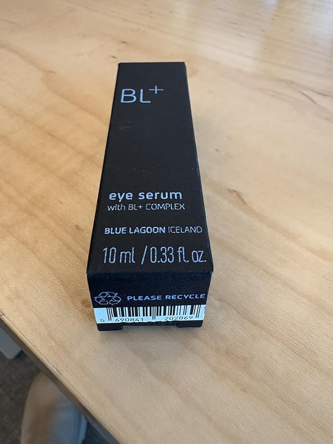 Blue Lagoon - BL+The Eye Serum For Dark Circles, Puffiness, Hydration - Cooling Roller Ball Applicator Firming Wrinkle Treatment - Under Eye Serum - Dark Circles Treatment (0.33 fl oz | 10 ml)